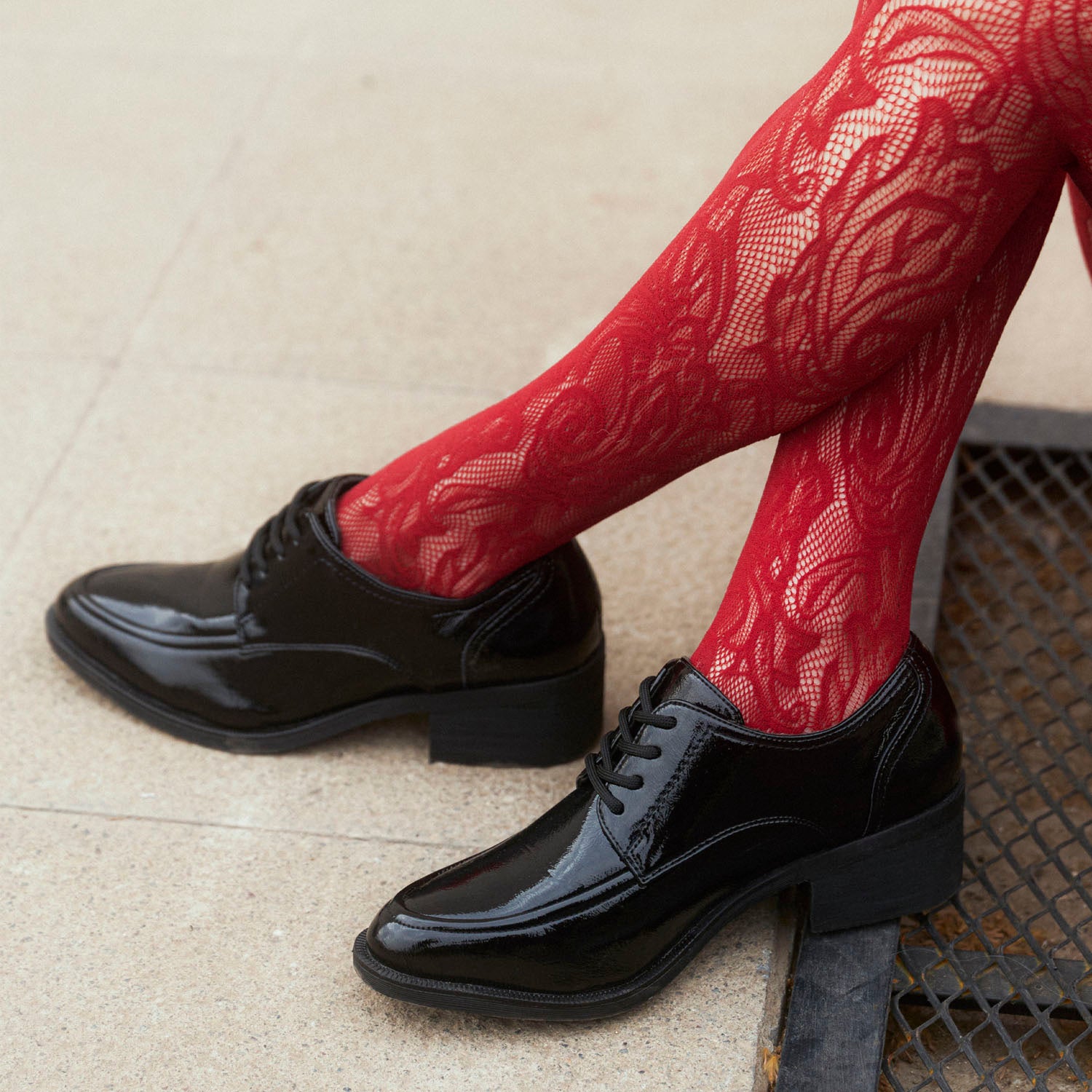 Zapato Charol Negro Mujer 43107