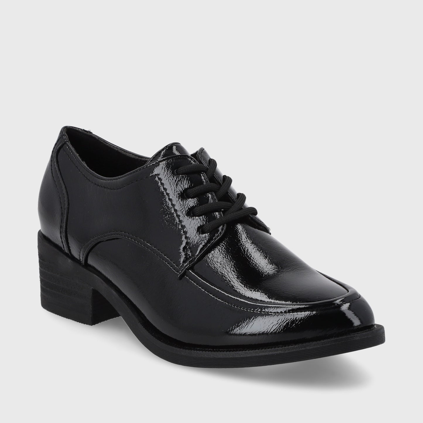 Zapato Charol Negro Mujer 43107