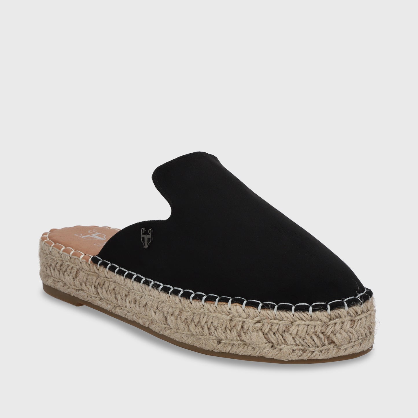 Puntilla Yute Negra Mujer 45721