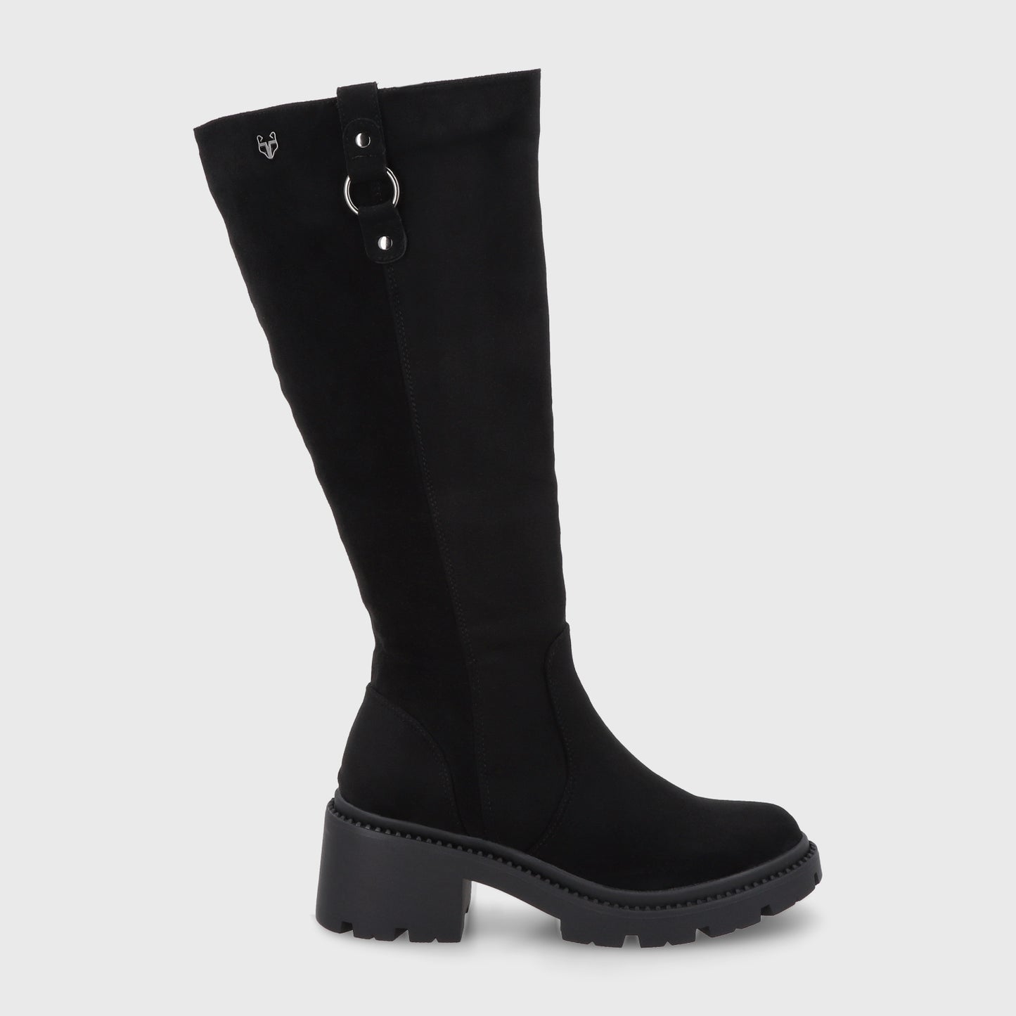 Bota Taco Negra Mujer 55301