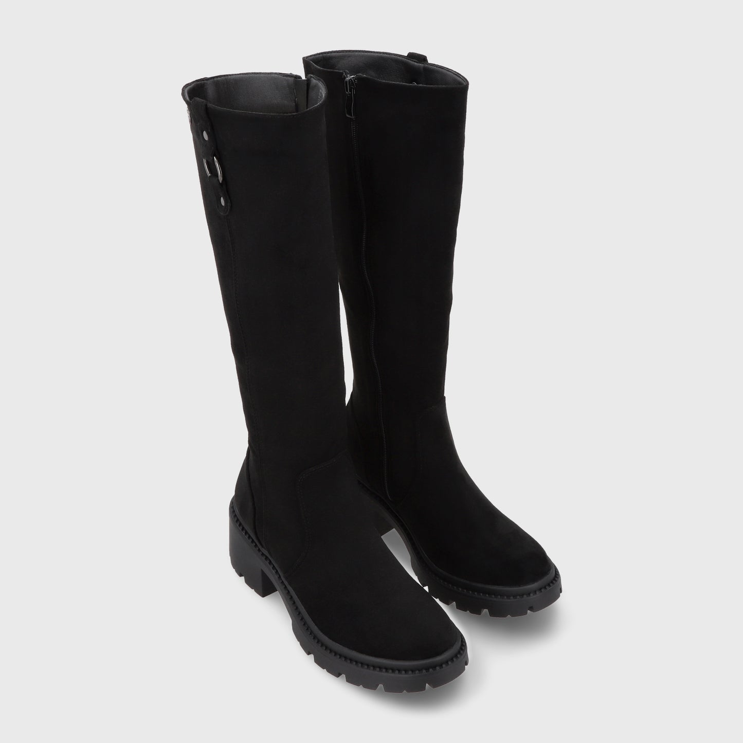 Bota Taco Negra Mujer 55301