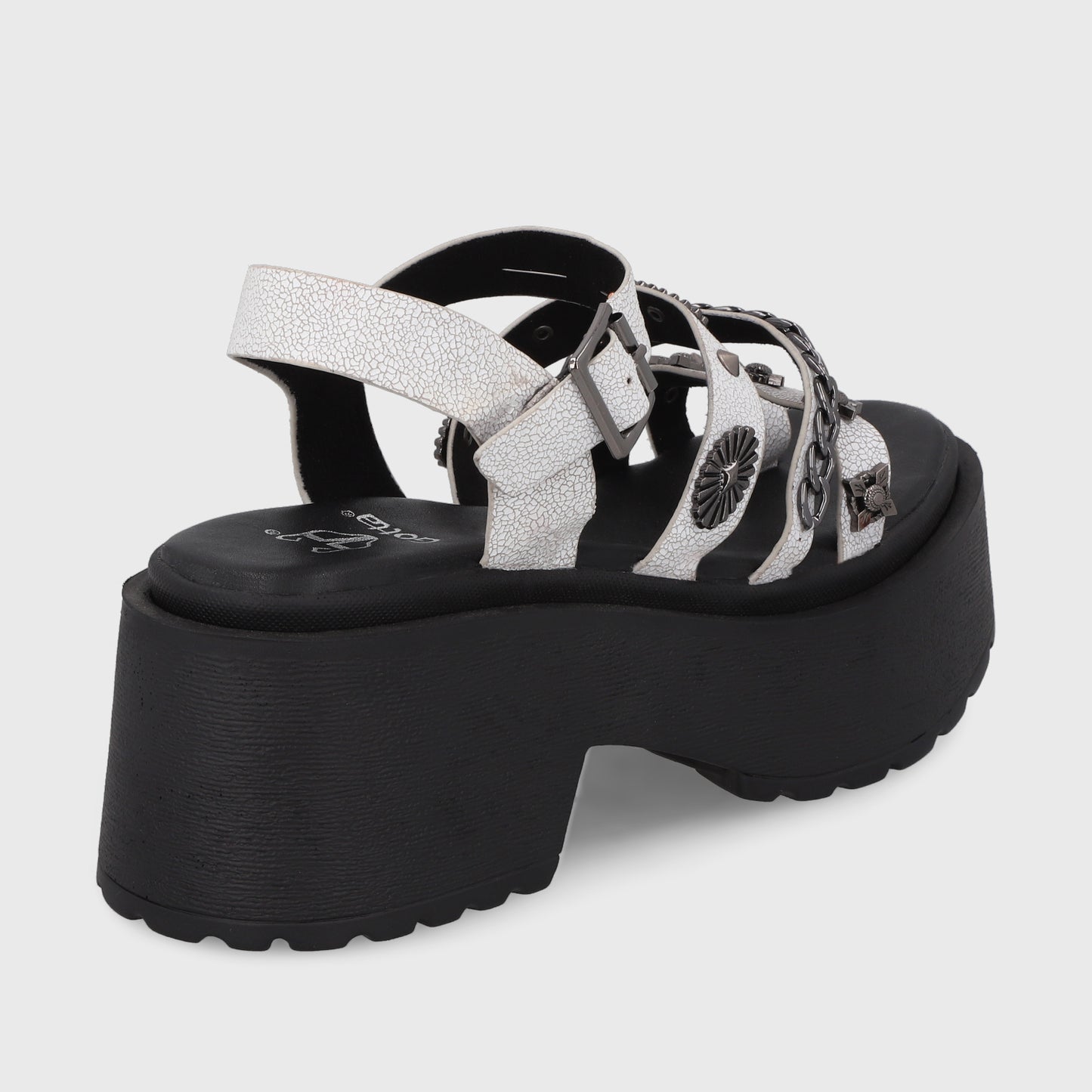 Sandalia Blanca Mujer 45982