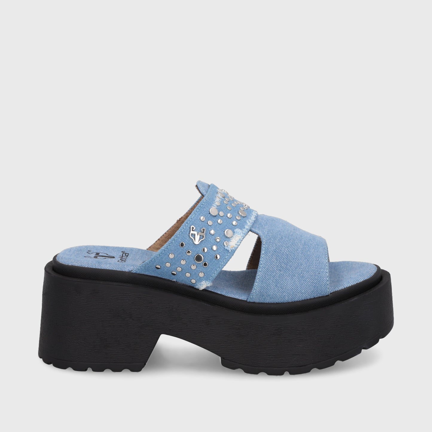 Sandalia Denim Mujer 45983