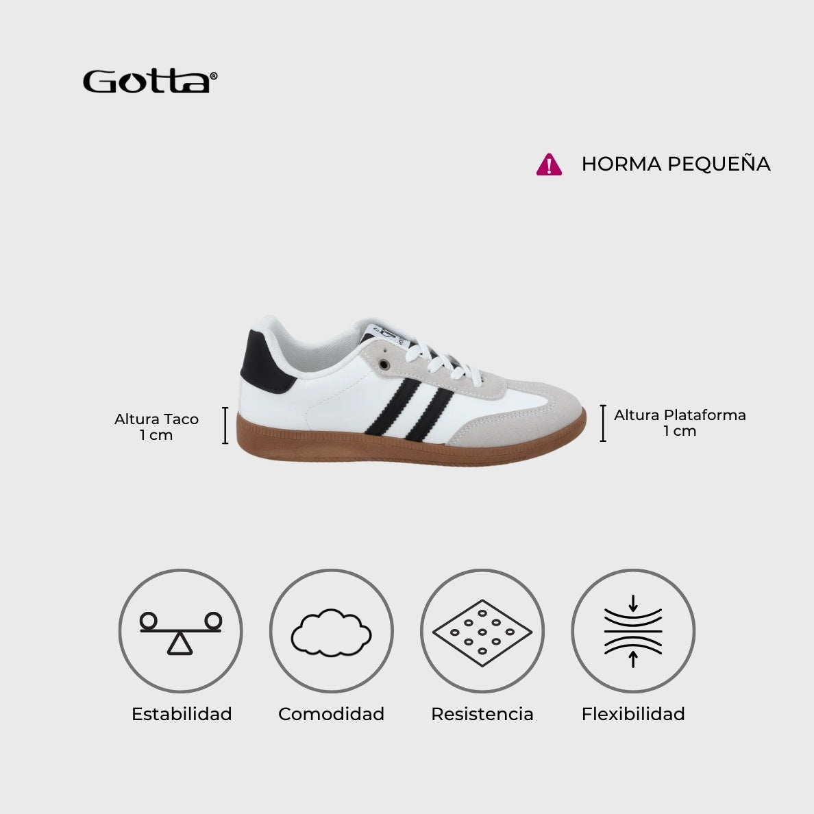 Zapatillas Blanco Mujer 48061