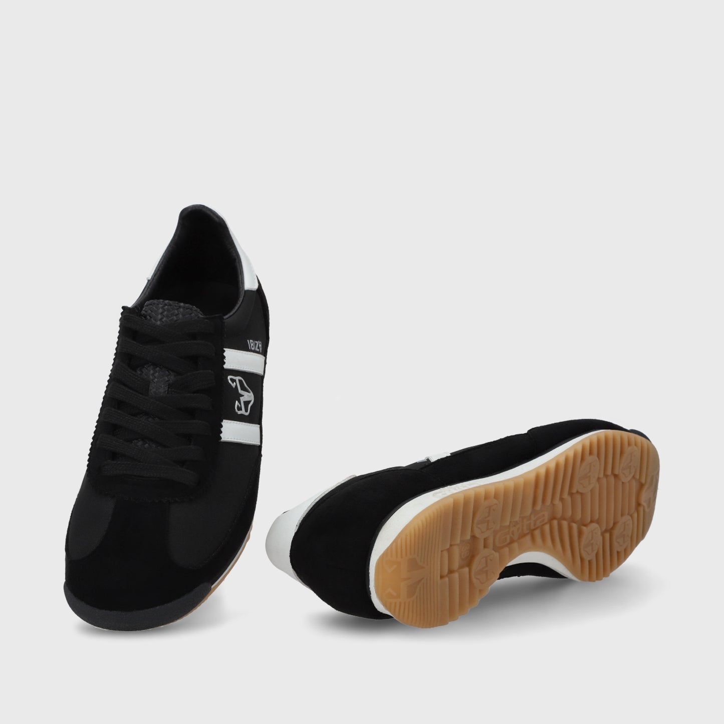 Zapatilla Negra Mujer 53770