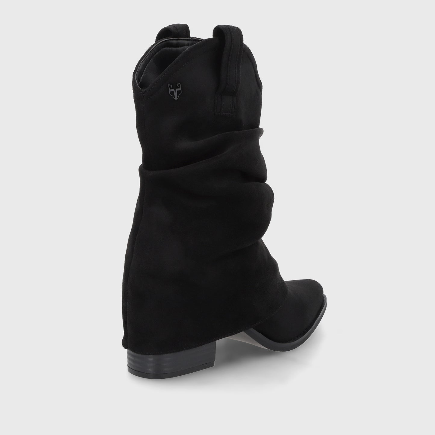 Bota Taco Negra Mujer 53781