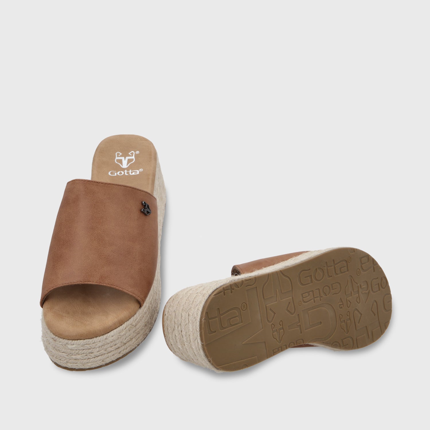 Sandalia Plataforma Rafia Mujer 55971