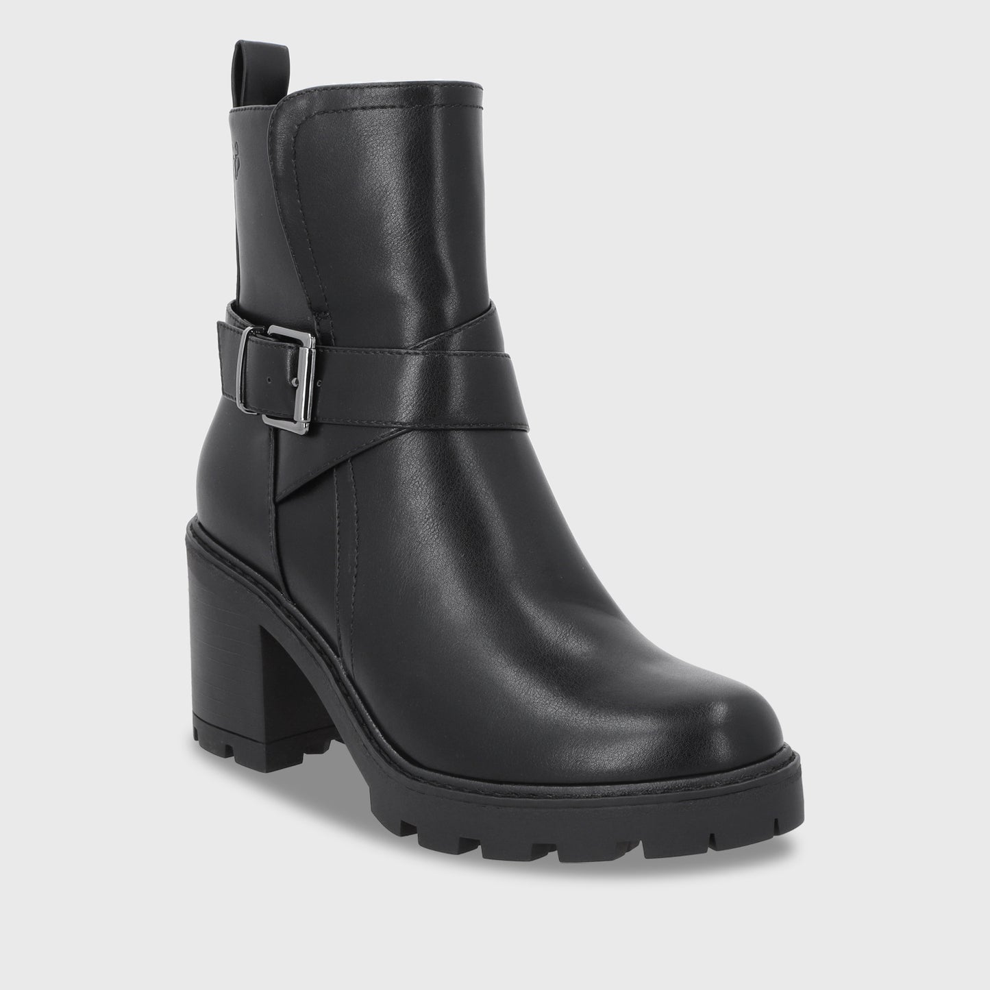 Botin Taco Negro Mujer 56051