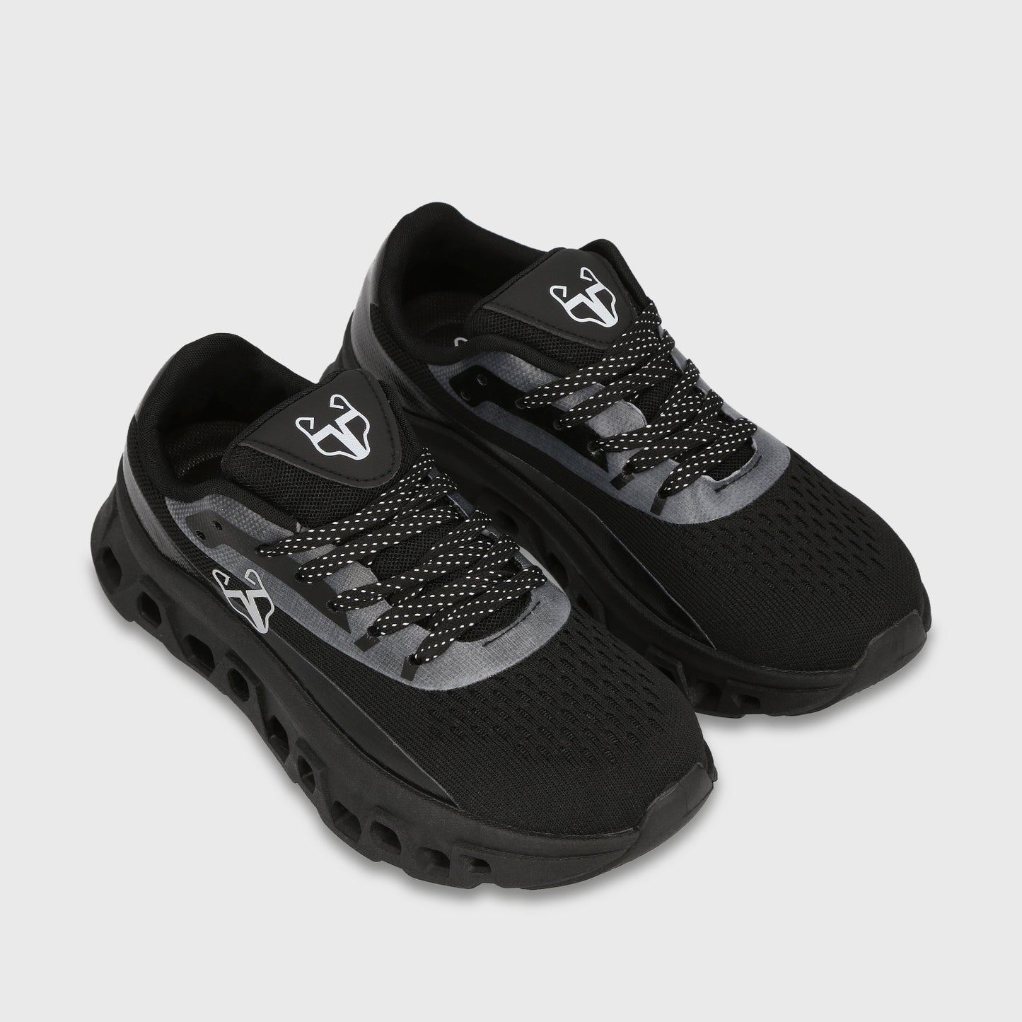 Zapatilla Plataforma Negra Mujer 68100