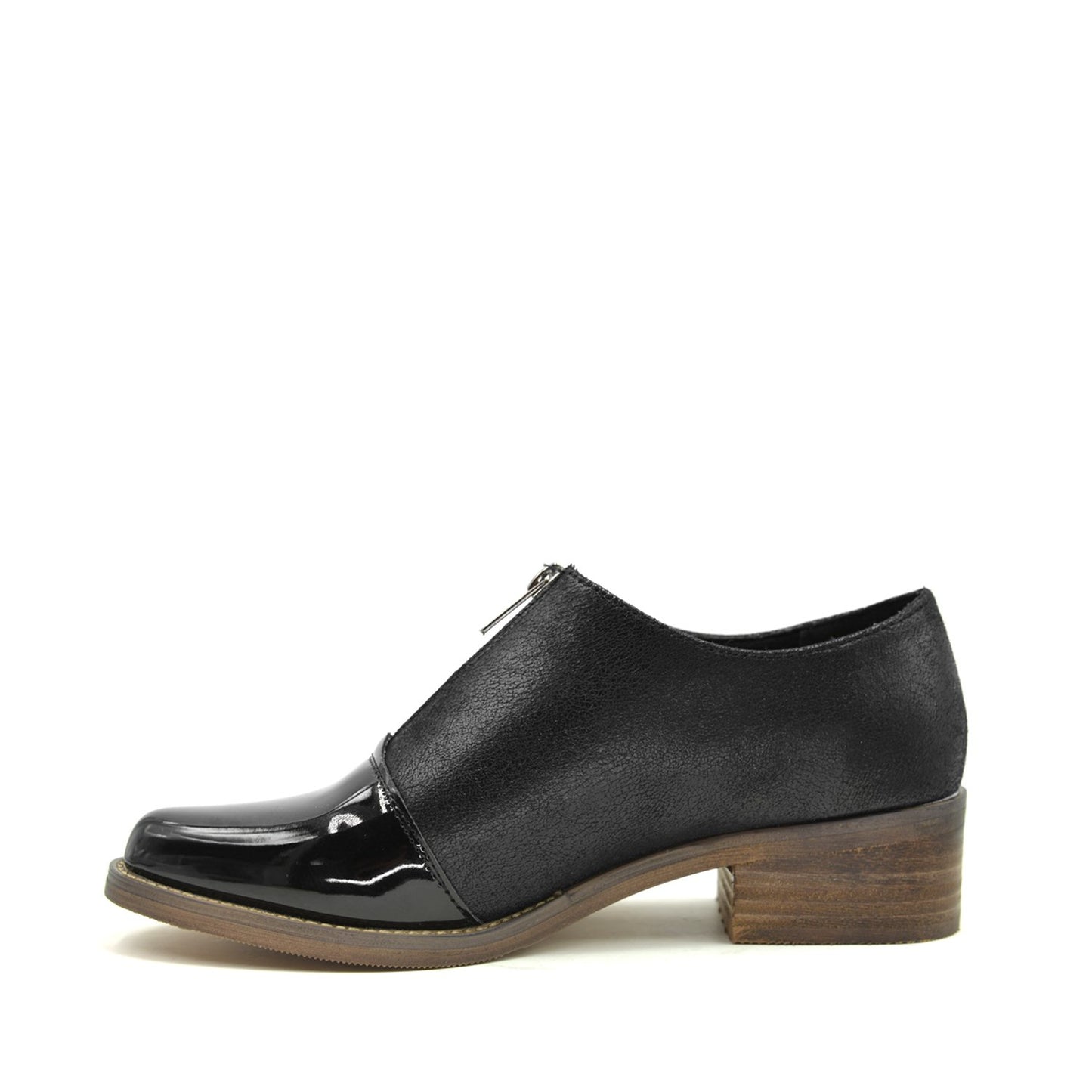 Zapato Charol Negro Mujer 87159