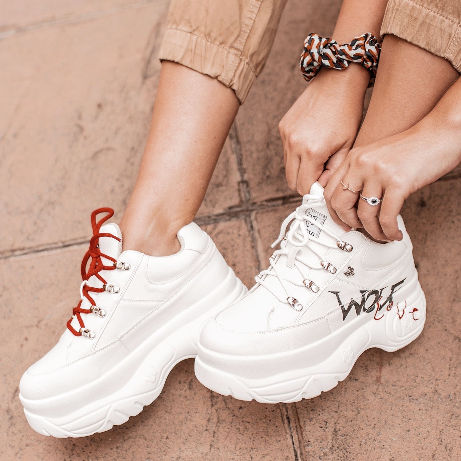 Zapatilla Blanca Mujer 97249