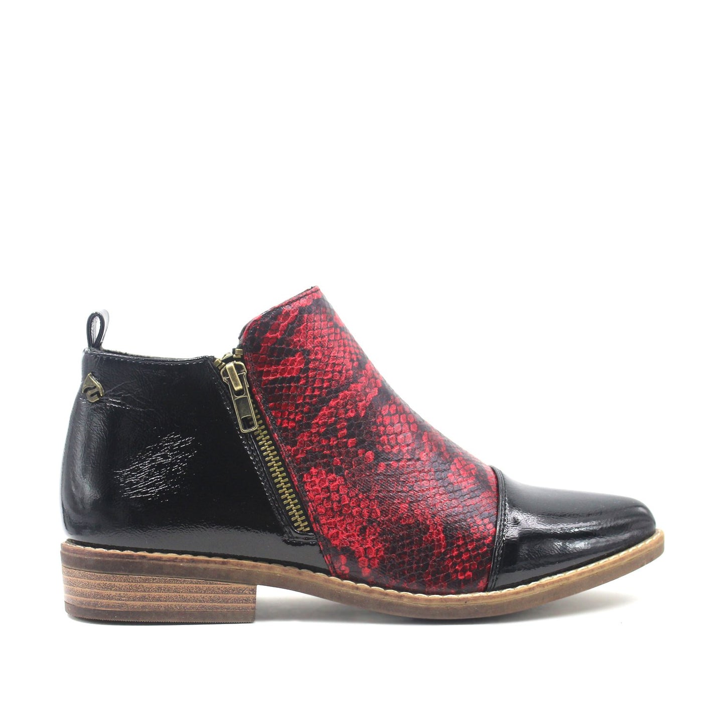 Botín Animal Print Mujer C7338