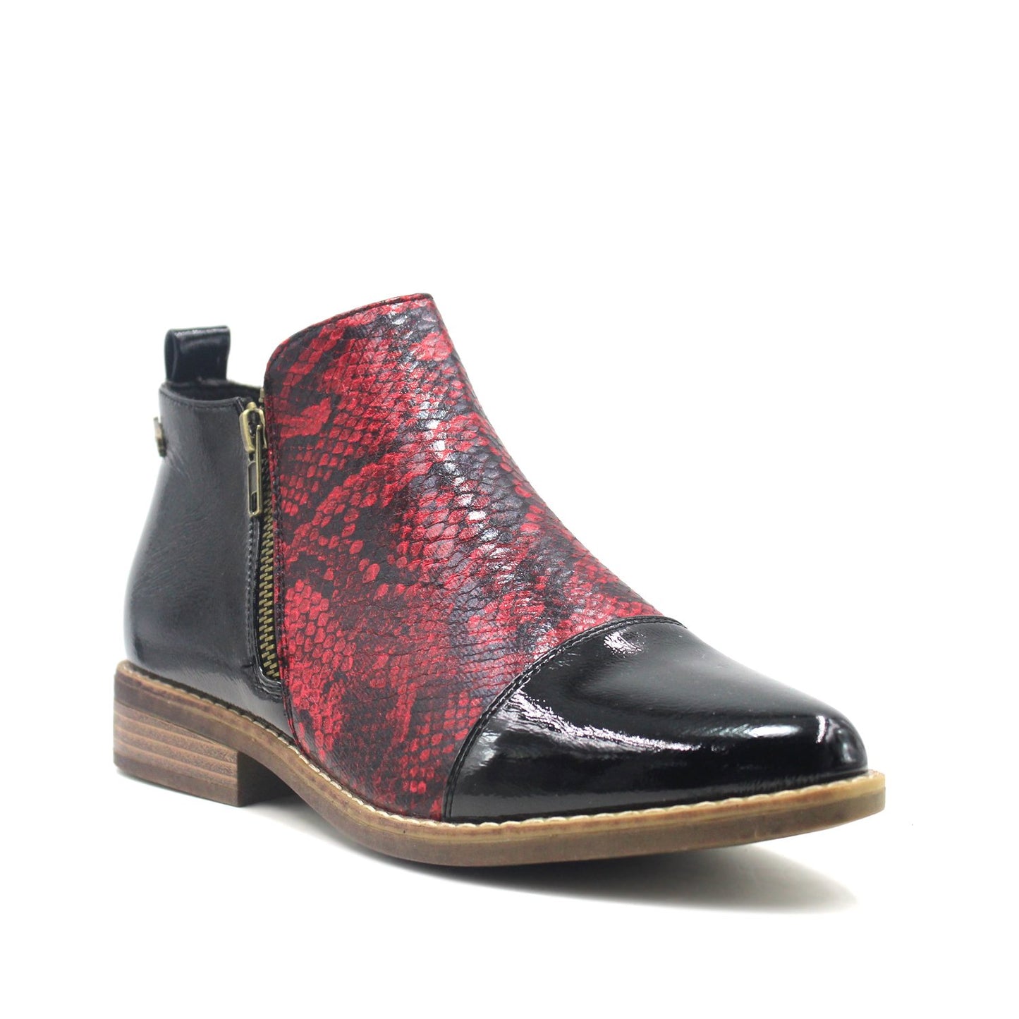 Botín Animal Print Mujer C7338