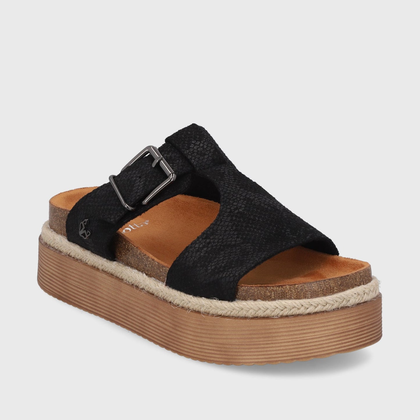 Sandalia Negra Mujer 45861 - Gotta Perú