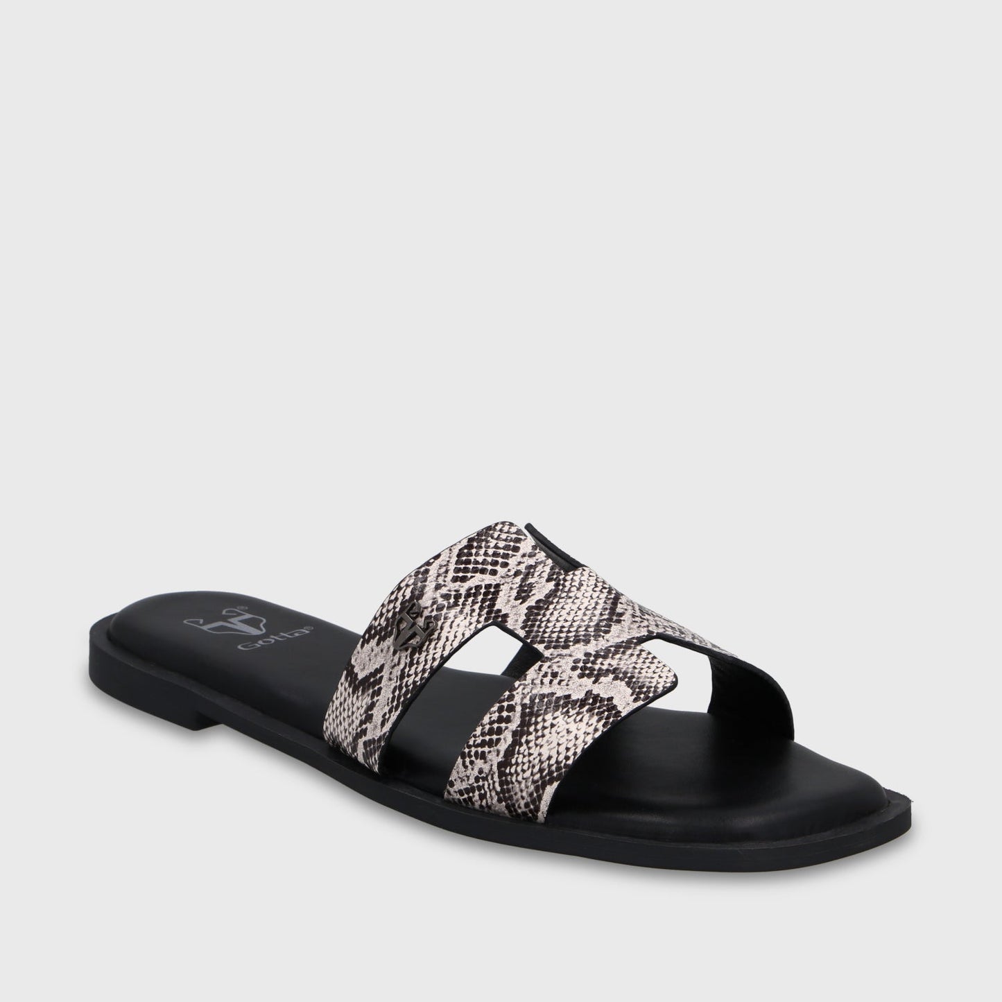 Sandalia Negra Mujer 64110 - Gotta Perú