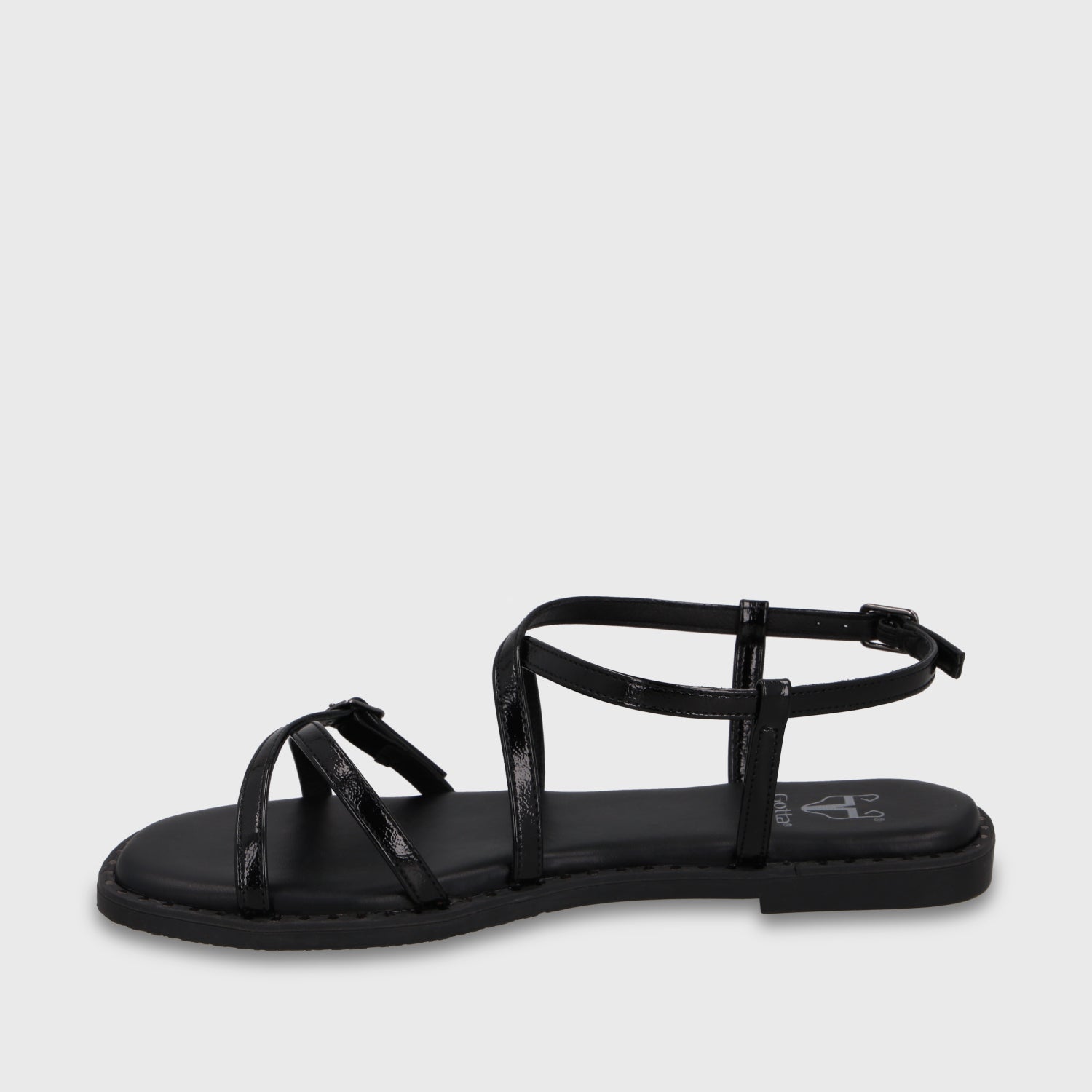 Sandalia Negra Mujer 64130 - Gotta Perú