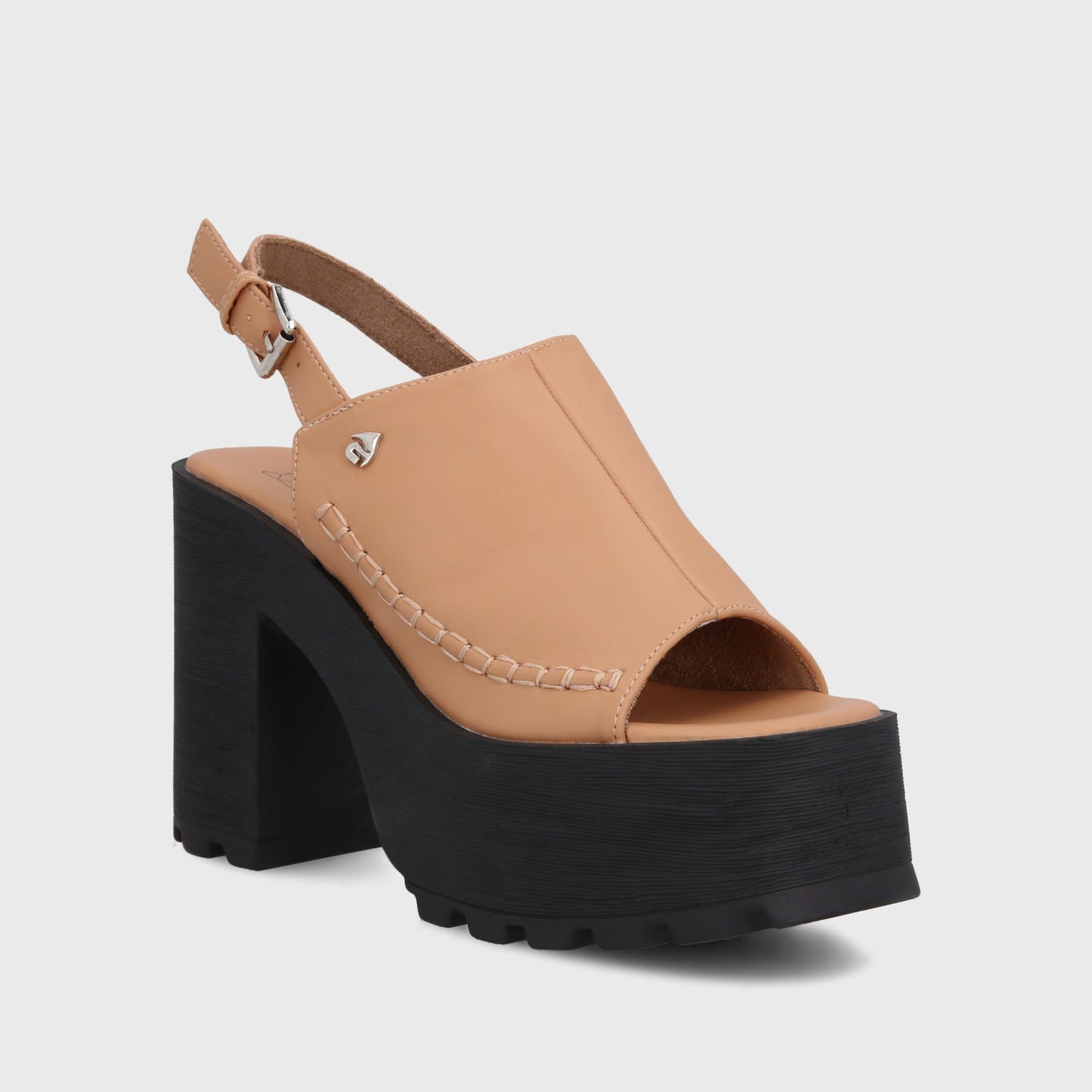 Sandalia Plataforma Camel Mujer 35283 - Gotta Perú