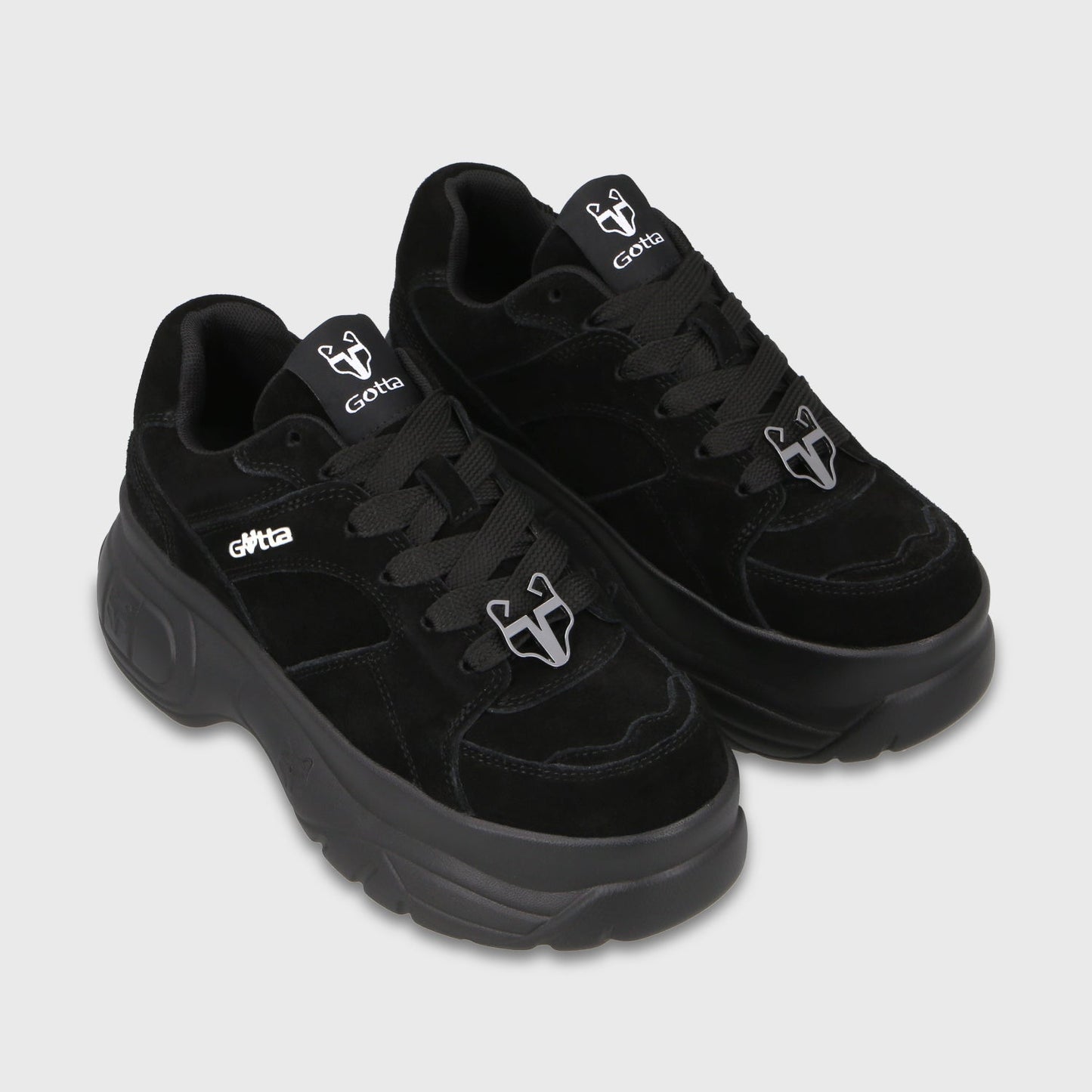 Zapatilla Plataforma Negra Mujer 9724A - Gotta Perú