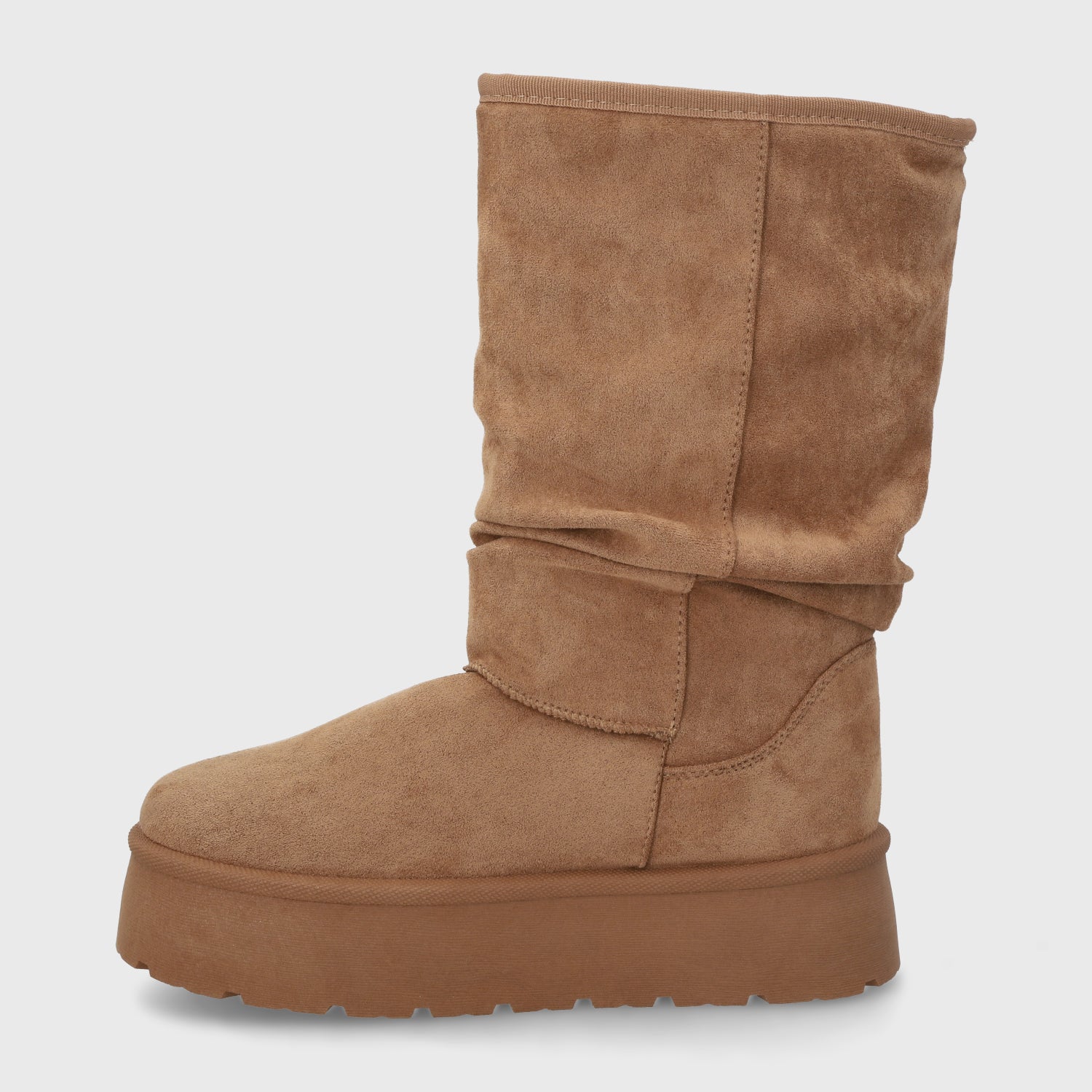 Bota Plataforma Camel Mujer 48114 - Gotta Perú