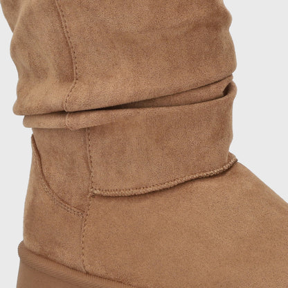 Bota Plataforma Camel Mujer 48114 - Gotta Perú