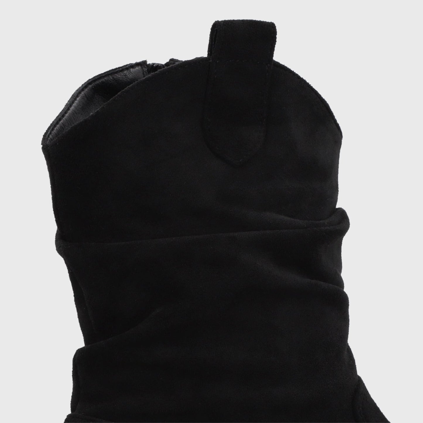 Bota Plataforma Negra Mujer 1509G01