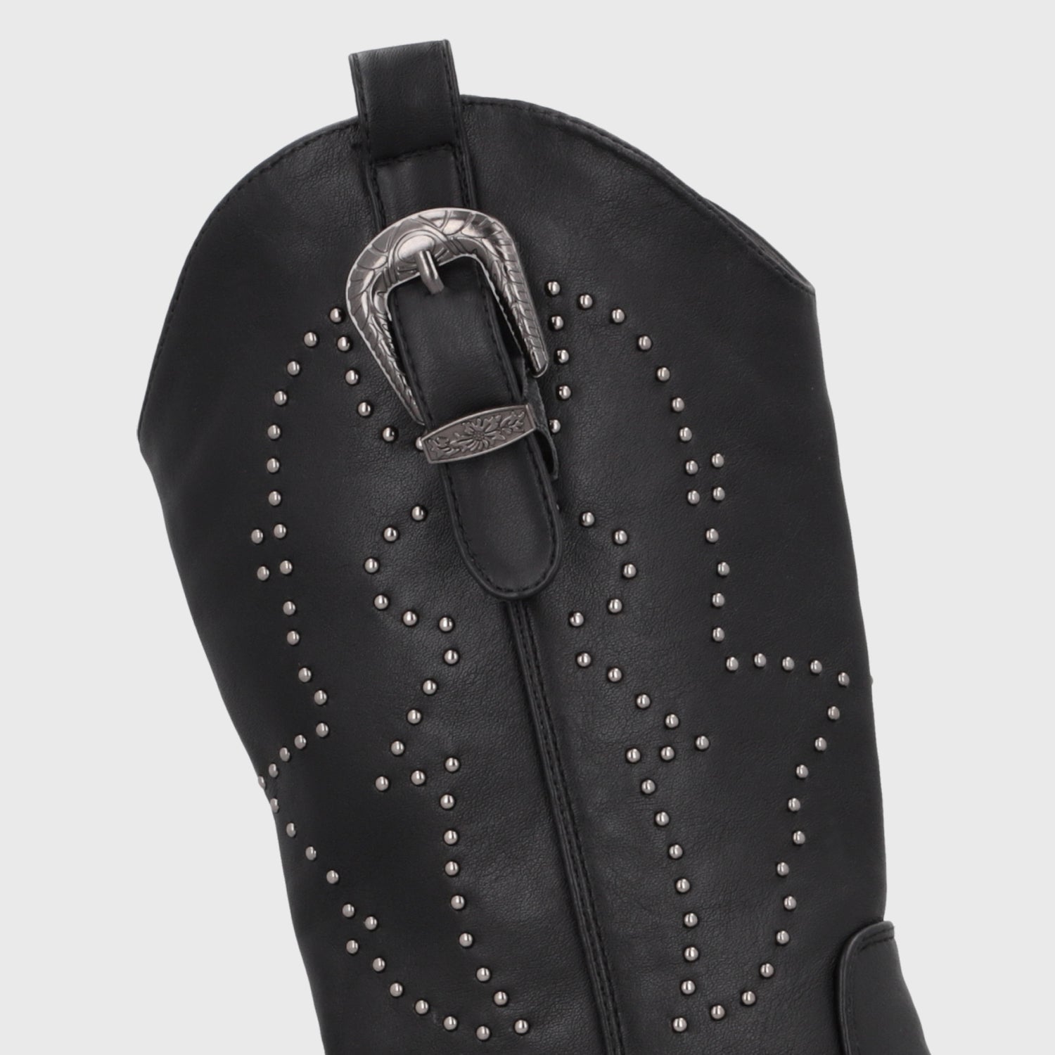 Bota Plataforma Negra Mujer 45807