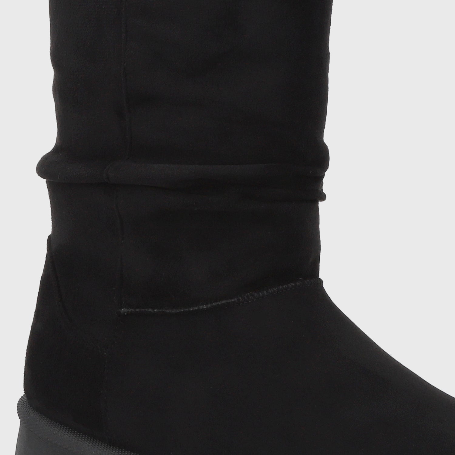 Bota Plataforma Negra Mujer 48114 - Gotta Perú