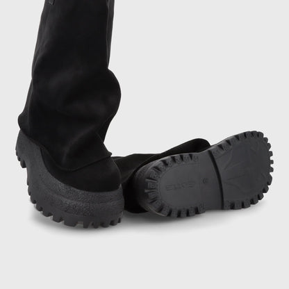 Bota Plataforma Negra Mujer 55291 - Gotta Perú