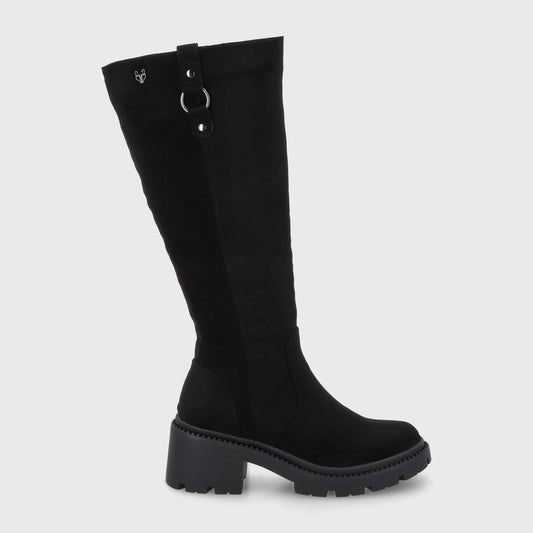 Bota Taco Negra Mujer 45748 - Gotta Perú