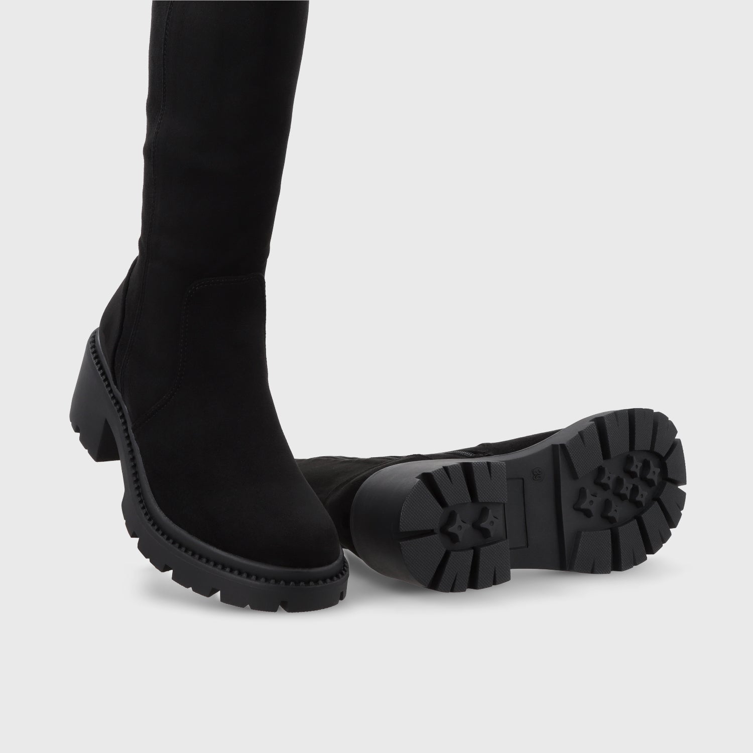 Bota Taco Negra Mujer 55301 - Gotta Perú