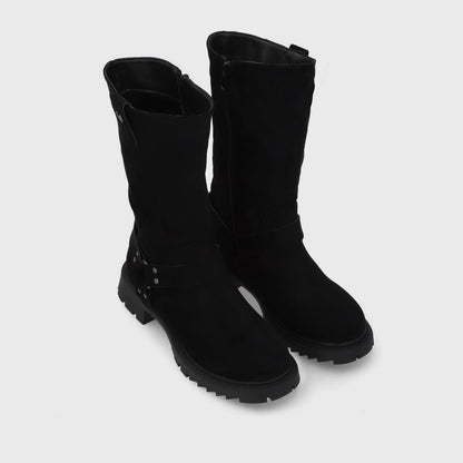 Bota Taco Negra Mujer 55331 - Gotta Perú