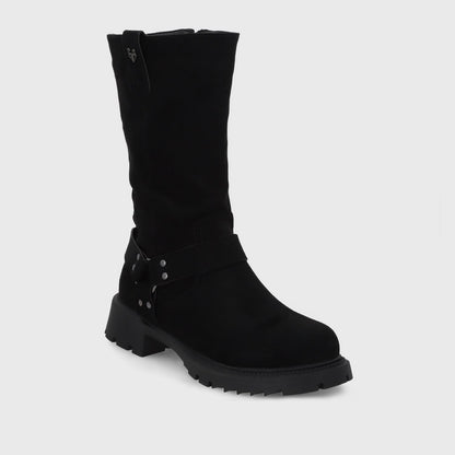 Bota Taco Negra Mujer 55331 - Gotta Perú