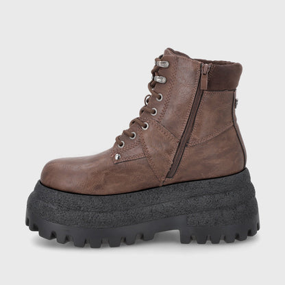 Botin Plataforma Café Mujer 55292 - Gotta Perú