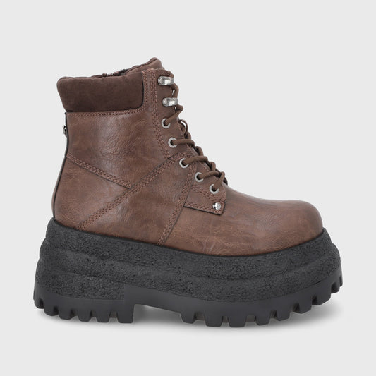 Botin Plataforma Café Mujer 55292 - Gotta Perú