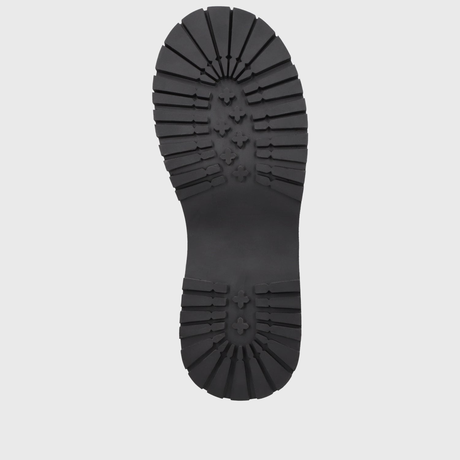 Botin Plataforma Negro Mujer 1509F01