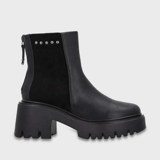 Botin Plataforma Negro Mujer 45754 - Gotta Perú