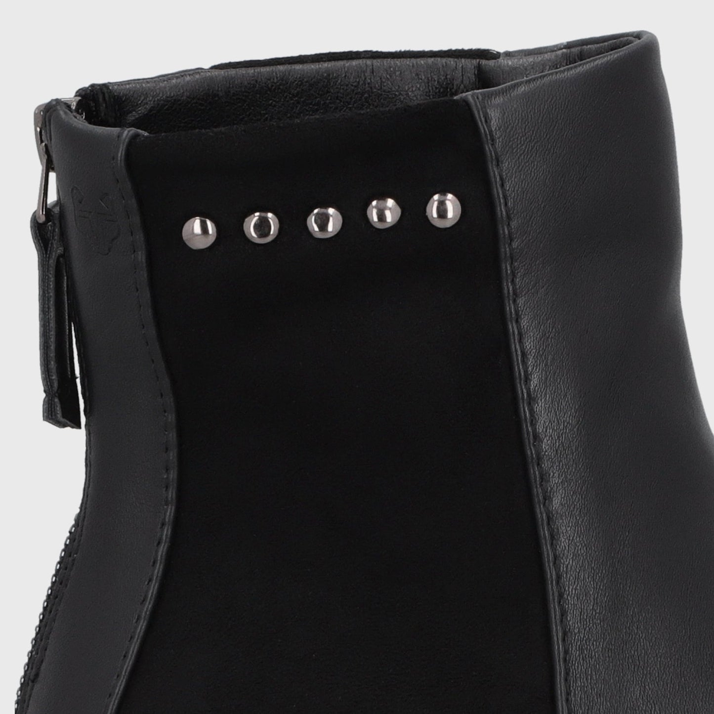 Botin Plataforma Negro Mujer 4575401