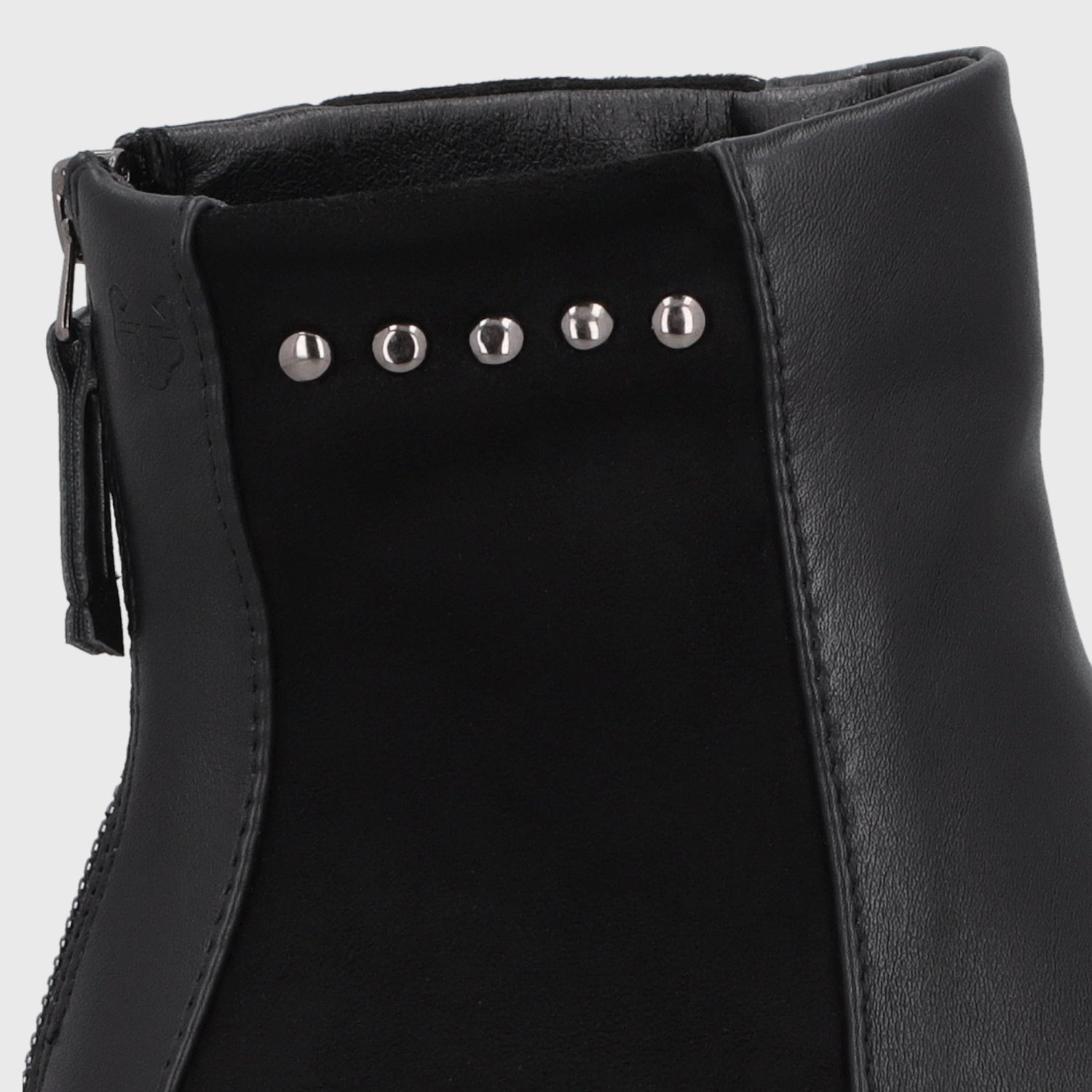 Botin Plataforma Negro Mujer 4575401