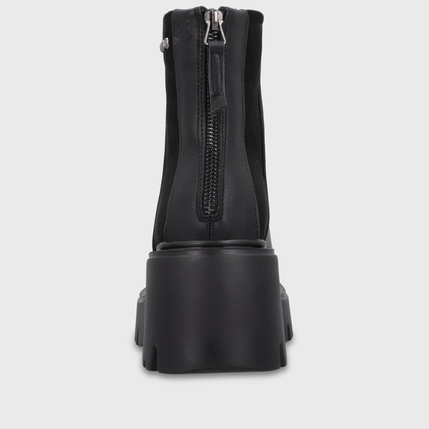 Botin Plataforma Negro Mujer 4575401