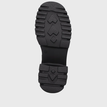 Botin Plataforma Negro Mujer 4575401