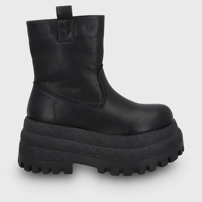 Botin Plataforma Negro Mujer 55292 - Gotta Perú