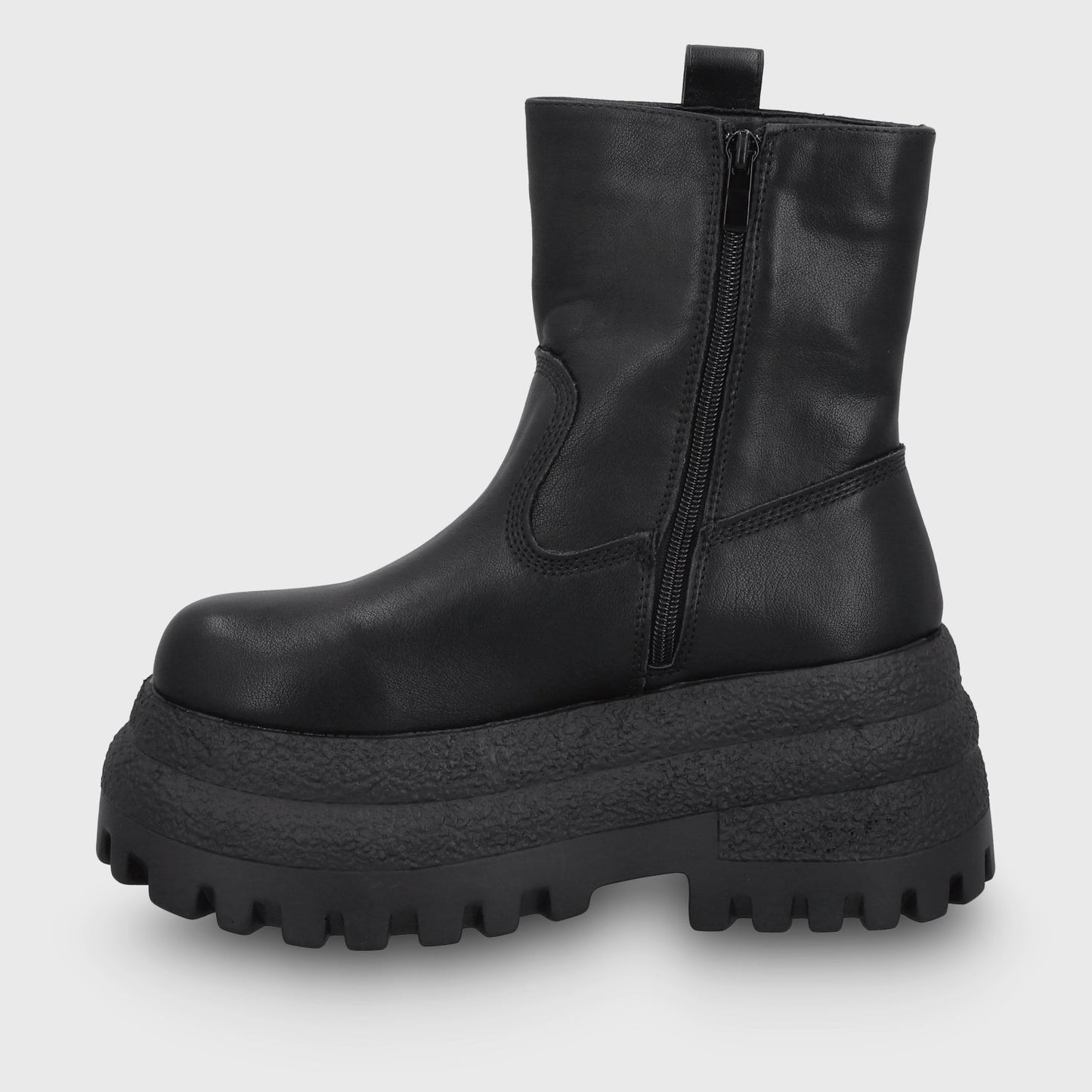 Botin Plataforma Negro Mujer 55292 - Gotta Perú