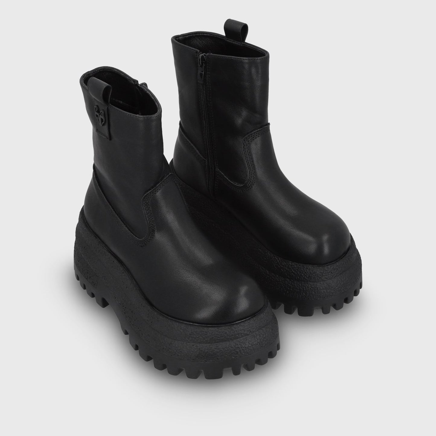 Botin Plataforma Negro Mujer 55292 - Gotta Perú