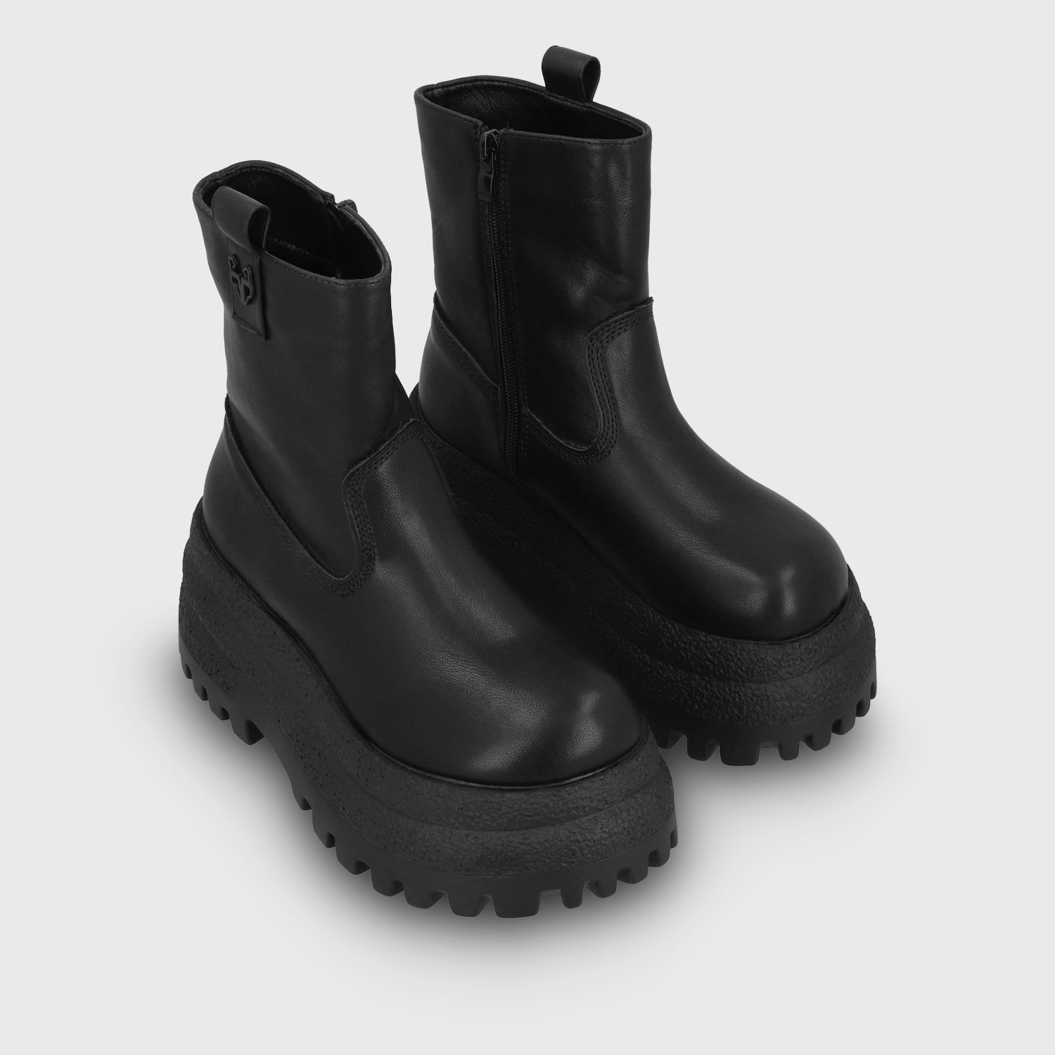 Botin Plataforma Negro Mujer 55292 - Gotta Perú