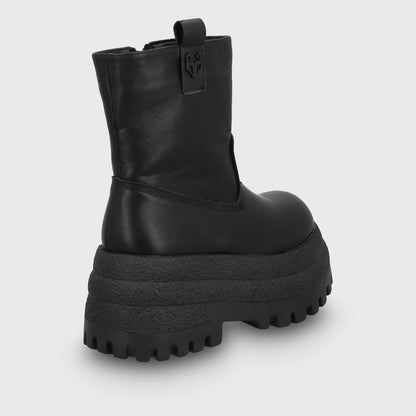 Botin Plataforma Negro Mujer 55292 - Gotta Perú