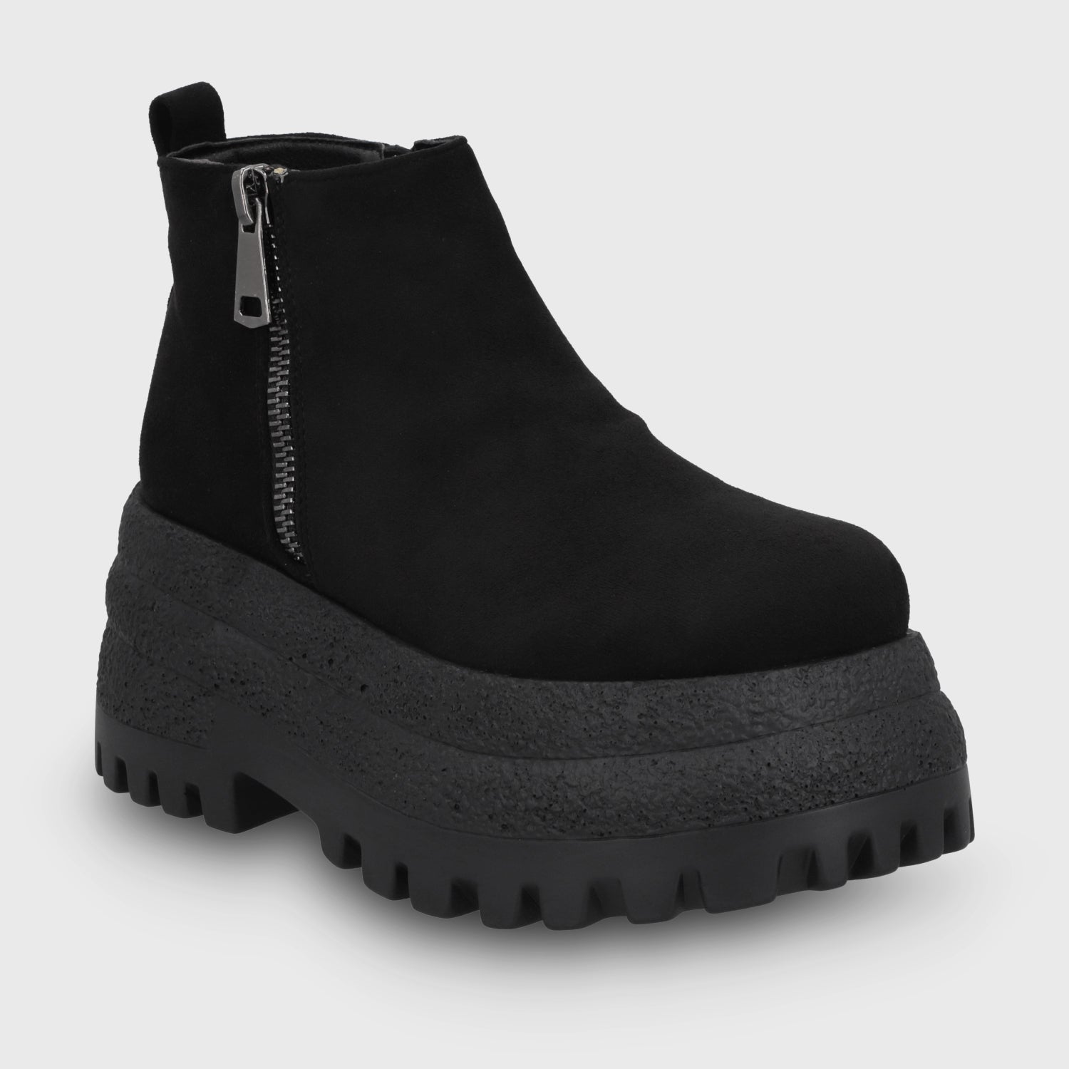 Botin Plataforma Negro Mujer 55293 - Gotta Perú
