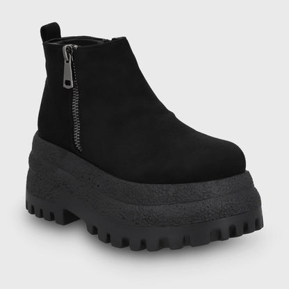 Botin Plataforma Negro Mujer 55293 - Gotta Perú