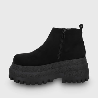Botin Plataforma Negro Mujer 55293 - Gotta Perú