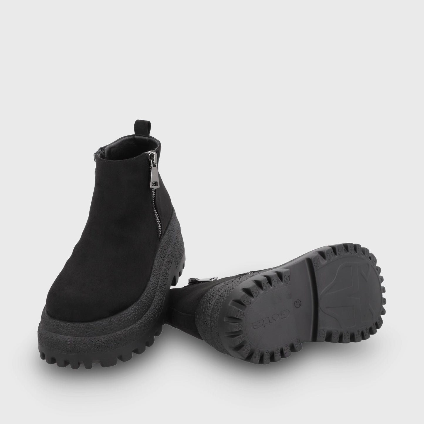 Botin Plataforma Negro Mujer 55293 - Gotta Perú