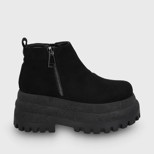 Botin Plataforma Negro Mujer 55293 - Gotta Perú